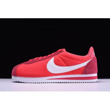 Nike Classic Cortez Nylon Gym Red White and WoSize 488291-603 Shoes